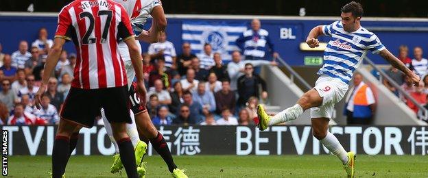 Charlie Austin scores for QPR