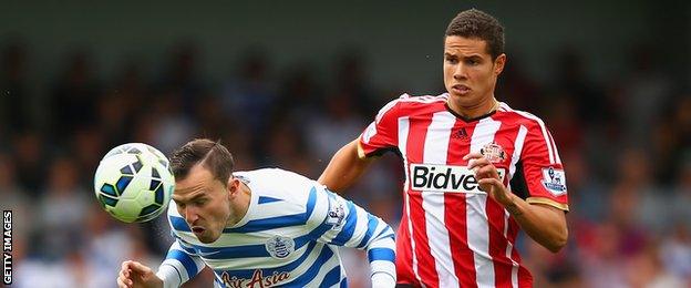 Jordan Mutch heads the ball with Jack Rodwell in attendance