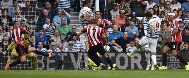 Charlie Austin scores for QPR