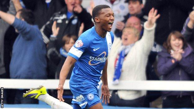 Kgosi Ntlhe scored Peterborough's second goal