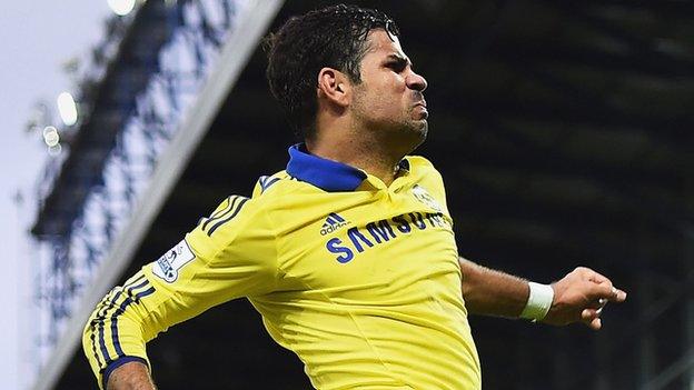 Chelsea striker Diego Costa