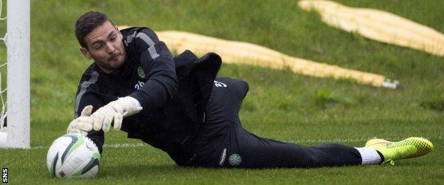 Celtic goalkeeper Craig Gordon