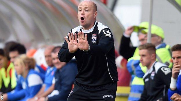 Ross County assistant manager Steve Ferguson