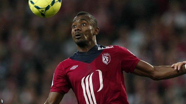 Hertha Berlin striker Salomon Kalou