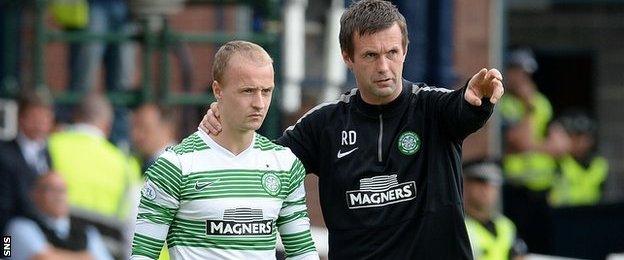 Leigh Griffiths and Ronny Deila