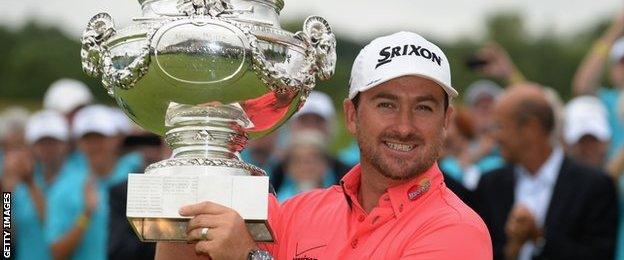 Graeme McDowell, winner of the French Open