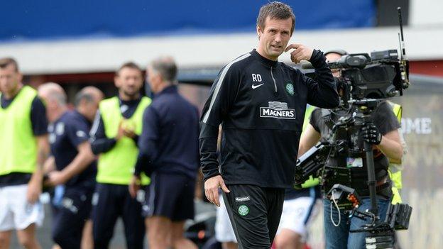 Celtic manager Ronny Deila