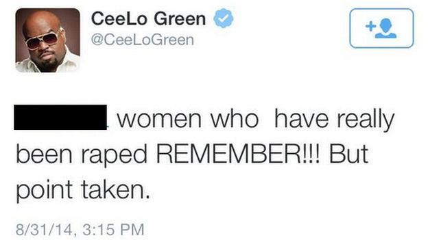 Cee Lo Green's tweet