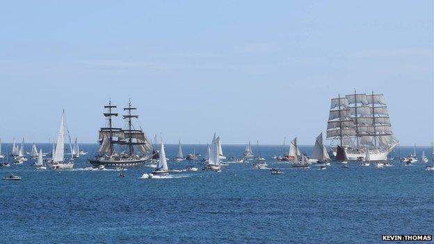 Tall Ships in Falmouth