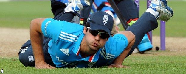 England captain Alastair Cook