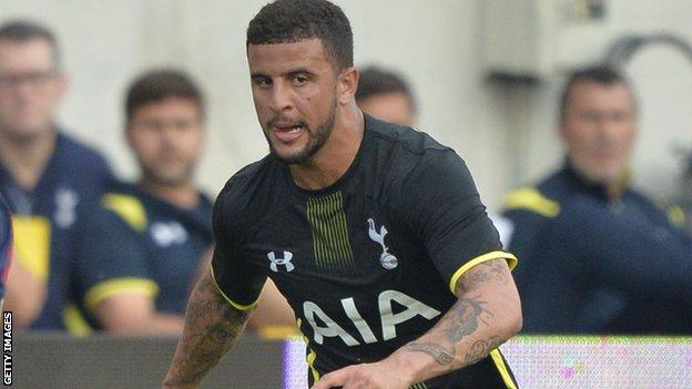 Kyle Walker of Tottenham and England