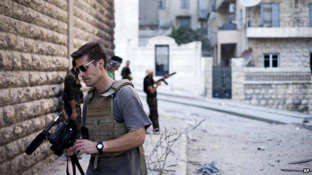 James Foley, Aleppo 2012