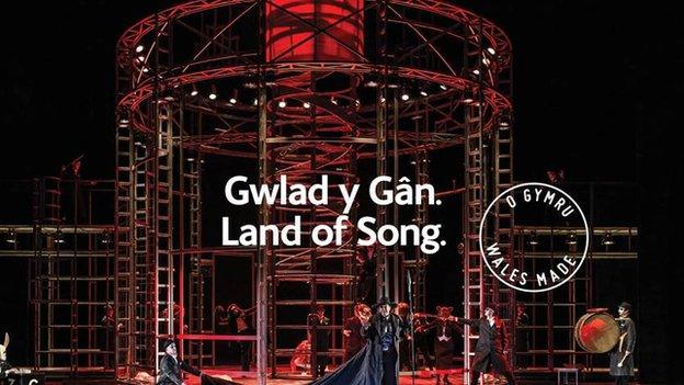 The Welsh National Opera also features in the images