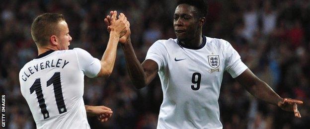 Tom Cleverley and Danny Welbeck