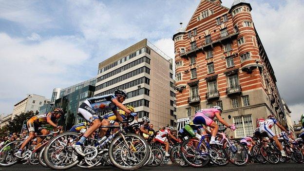 Tour of Britain in Liverpool in 2008