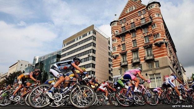 Tour of Britain in Liverpool in 2008