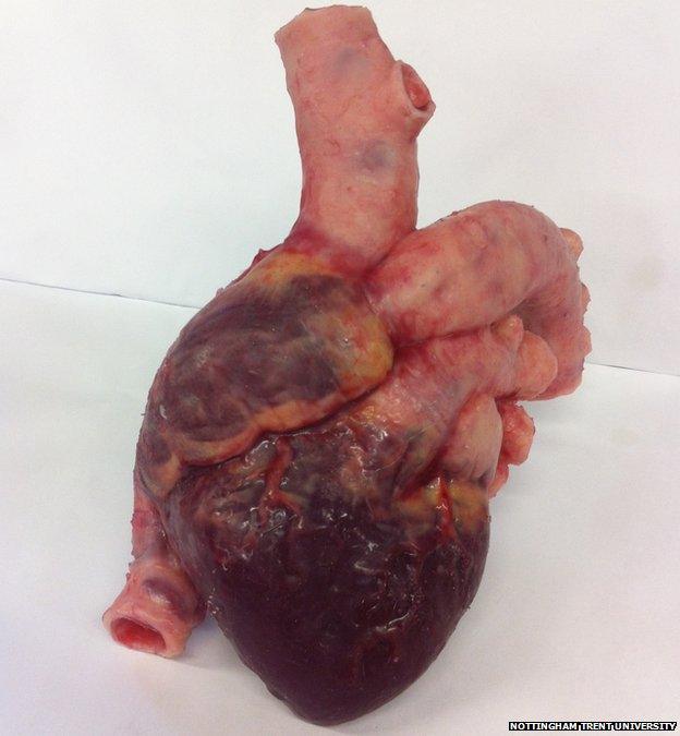 3D printed prosthetic heart