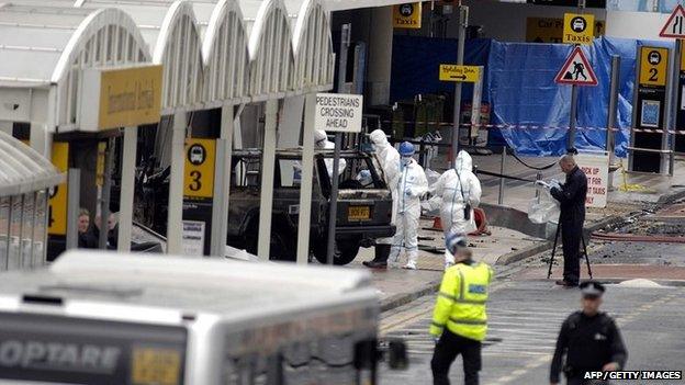 Glasgow Airport terrorism attack