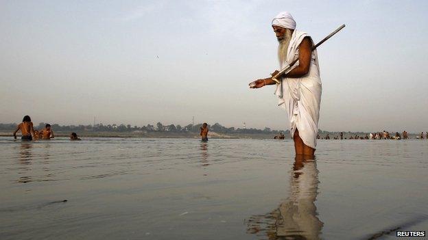 The Ganga supports a third of India's 1.2 billion people living on its floodplains