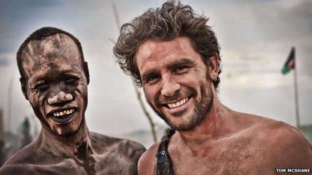 Levison Wood in South Sudan