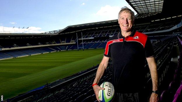 Edinburgh head coach Alan Solomons