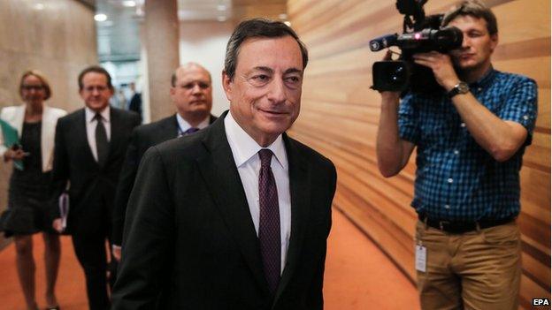 Mario Draghi, ECB President