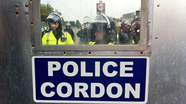 Police cordon