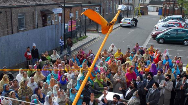 Afghan Sikh temple in west London