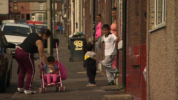 Roma Slovak in Rotherham