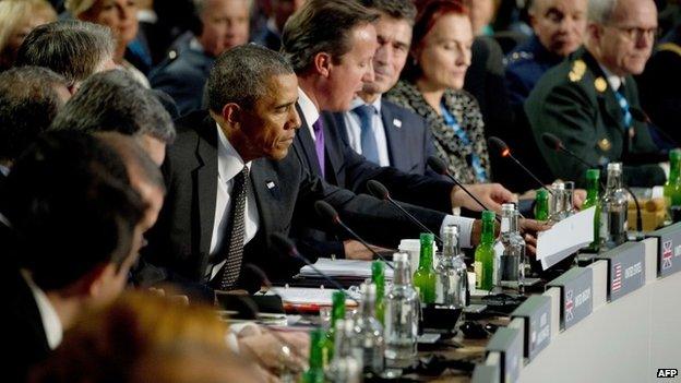 Nato summit in Wales, 4 September 2014