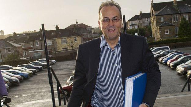 Ross County chairman Roy MacGregor