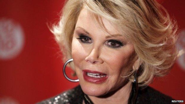 Comedian Joan Rivers appeared in Park City, Utah, on 25 January 2010