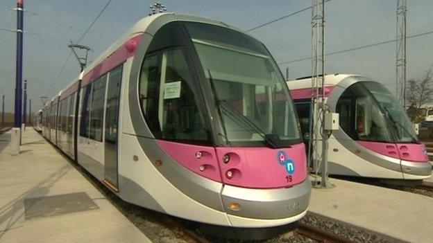 New Metro tram