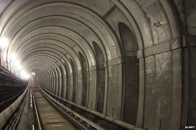 Thames tunnel today