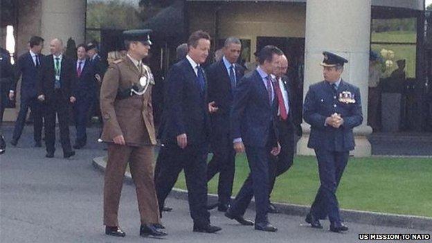 Leaders at the Celtic Manor