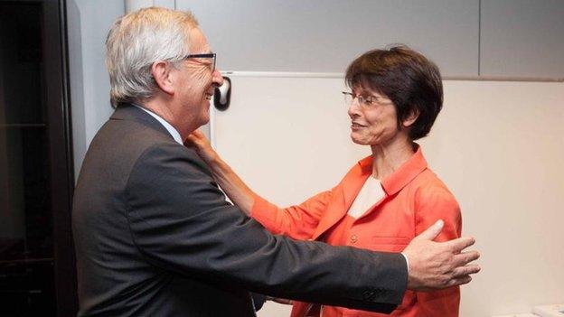 J-C Juncker - tweeted official pic