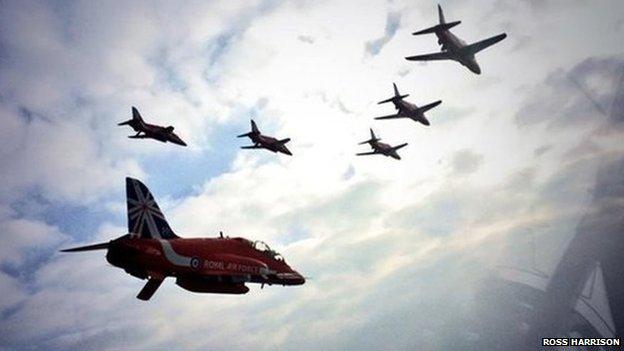 Red arrows team