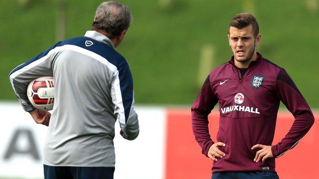 England's Jack Wilshere