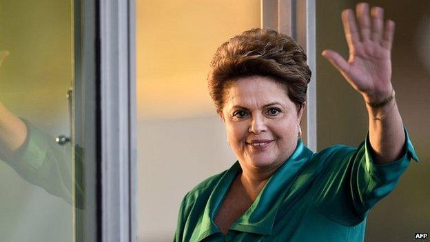 Brazil's President Dilma Rousseff