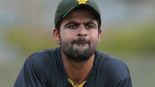 Pakistan opener Ahmed Shehzad