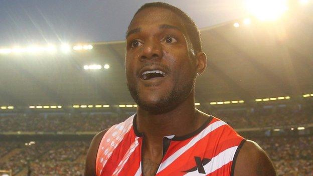 American sprinter Justin Gatlin