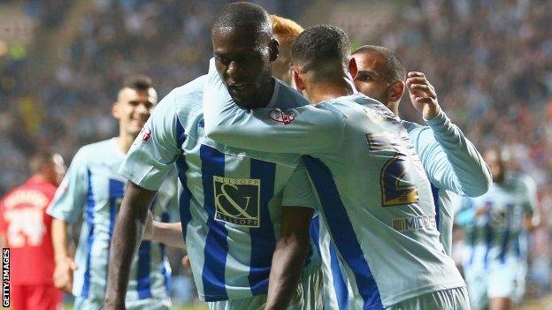 Franck Nouble scores for Coventry