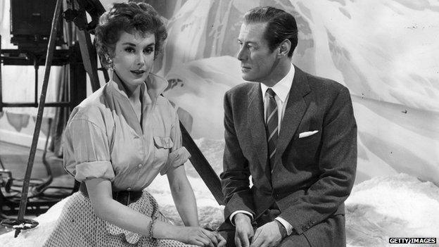 Kay Kendall and Rex Harrison