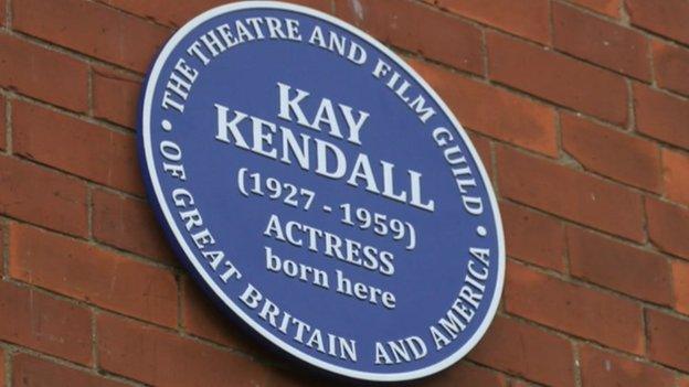 Kay Kendall blue plaque