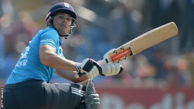 England captain Alastair Cook