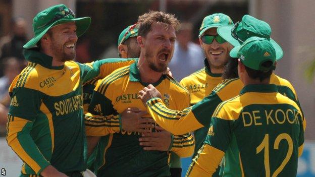 Dale Steyn took 10 wickets in the five-match competition