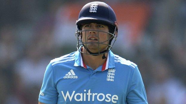 England captain Alastair Cook