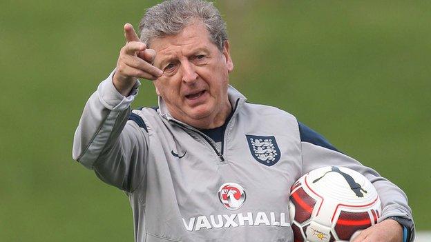 England manager Roy Hodgson