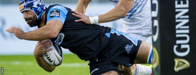 Glasgow Warriors captain Josh Strauss