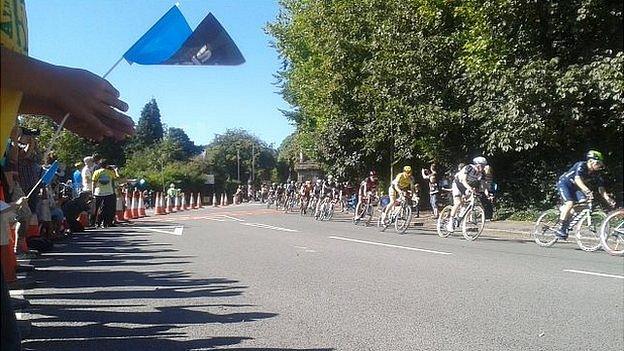 Tour of Britain in Liverpool 2014